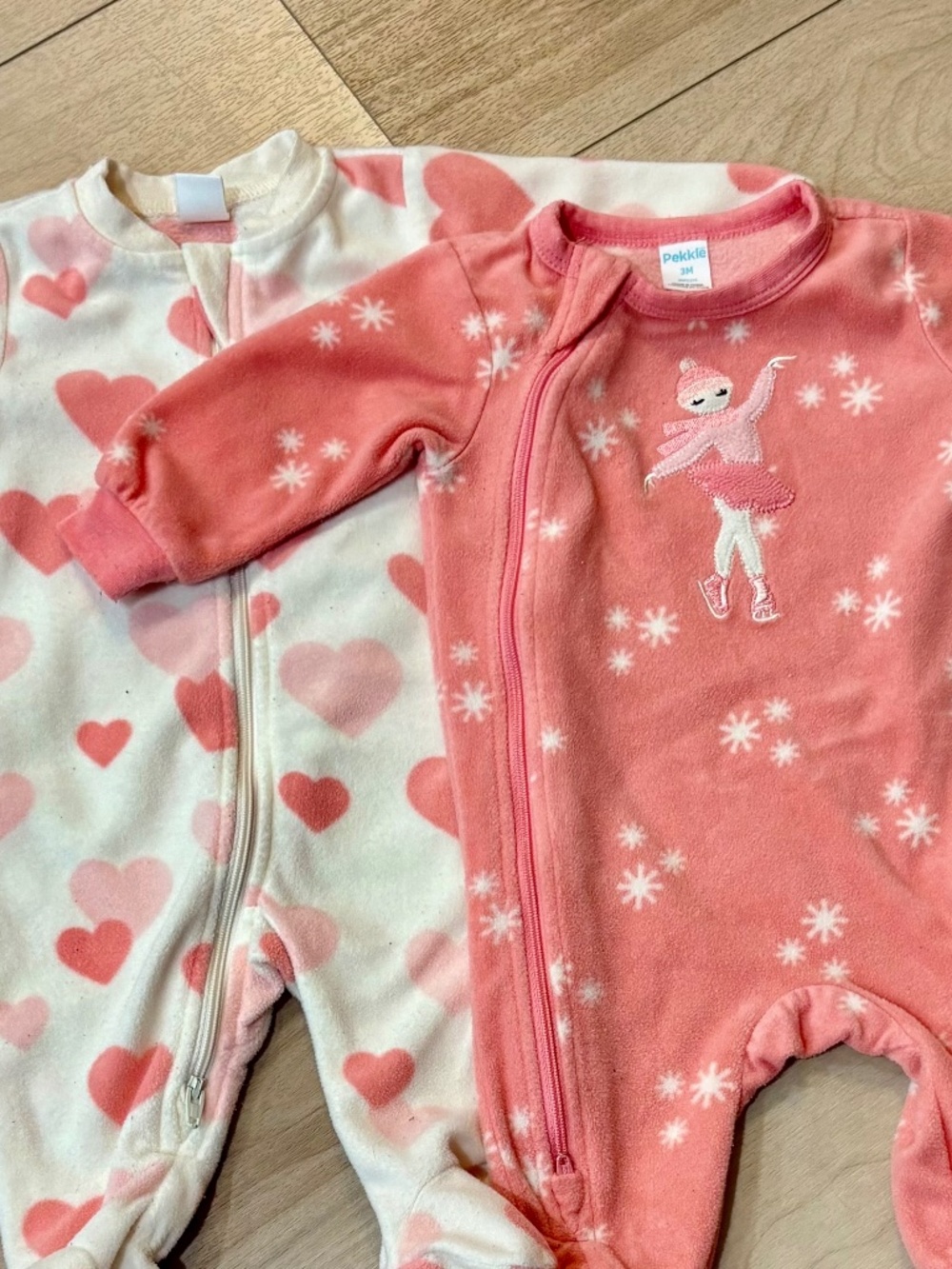 Pekkle Two Pack Fleece Sleepers